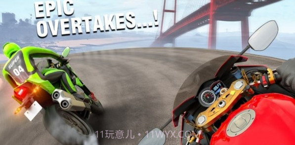 公路摩托车骑手驾驶截图1