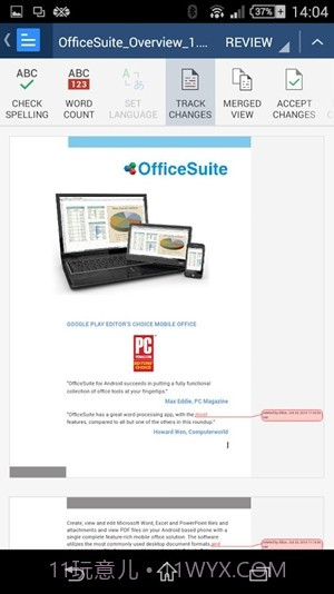 OfficeSuite免费版截图5