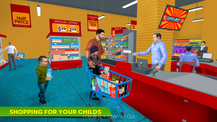 虚拟单爸爸出租车司机截图2 虚拟单爸爸出租车司机截图2