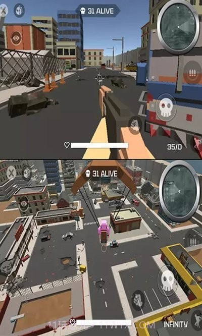 3D模拟吃鸡战场截图2