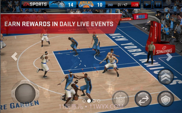 NBA LIVE Mobile截图2