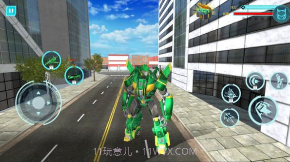 汽车机器人对战截图1