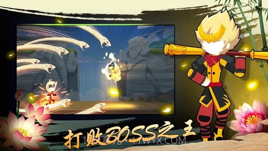 Stick Brawl Shinobi Shadow(火柴人动作格斗)截图1