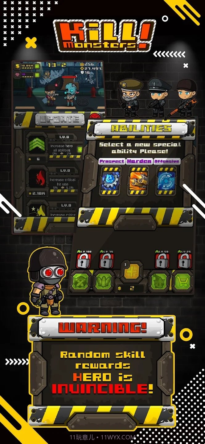 僵尸英雄无限金币钻石版截图3