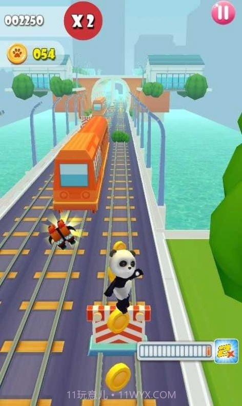 熊猫跑酷截图4 熊猫跑酷截图4