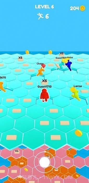 六边堆叠安卓截图2