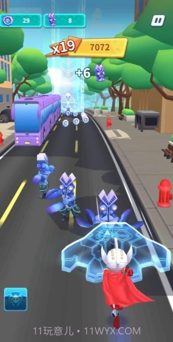 奥特超人百变跑酷截图2