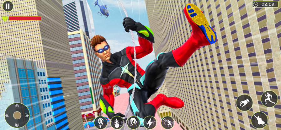 大蜘蛛绳英雄城截图1 大蜘蛛绳英雄城截图1