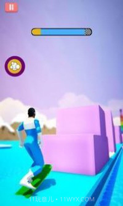 冬季滑雪比赛3D手游截图3