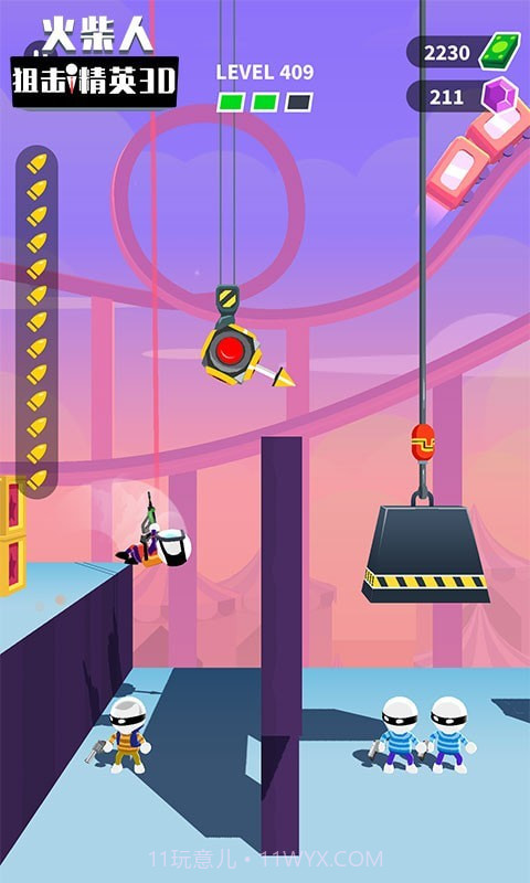 火柴人狙击精英3D截图1