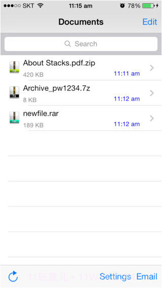 Zip浏览器 Zip Browser截图1