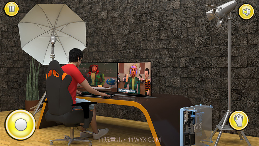 玩家模拟器空闲流光截图1