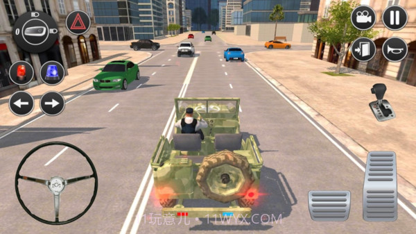 警察吉普车模拟器截图1