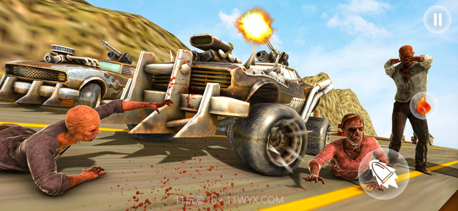 僵尸公路狩猎死亡之路截图1