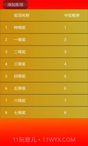 幸运抽奖系统截图1