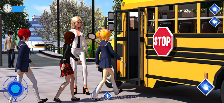 高中教师生活游戏截图3