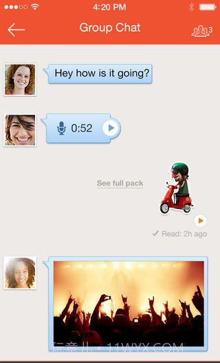 谈客视频电话截图5 谈客视频电话截图5