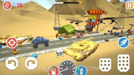 僵尸粉碎驾驶截图4