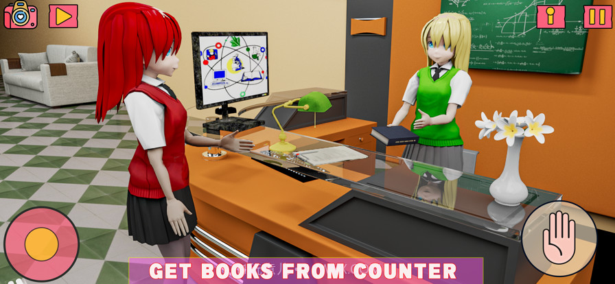 动漫女高中生的生活截图3