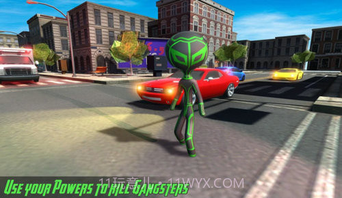 赛博朋克火柴人截图2