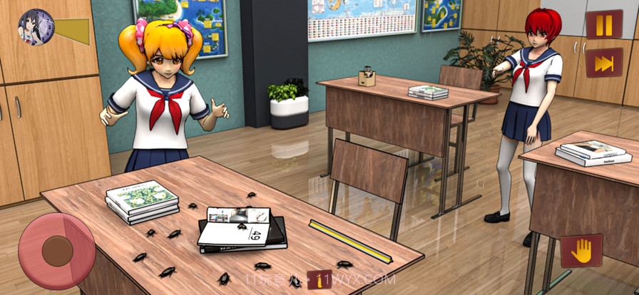 动漫高中樱花少女截图3 动漫高中樱花少女截图3