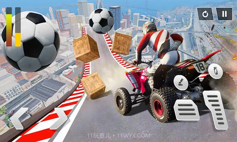 四轮特技飞车截图2 四轮特技飞车截图2