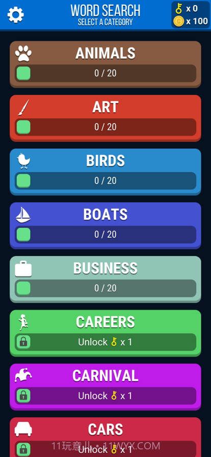 疯狂单词搜索截图5 疯狂单词搜索截图5
