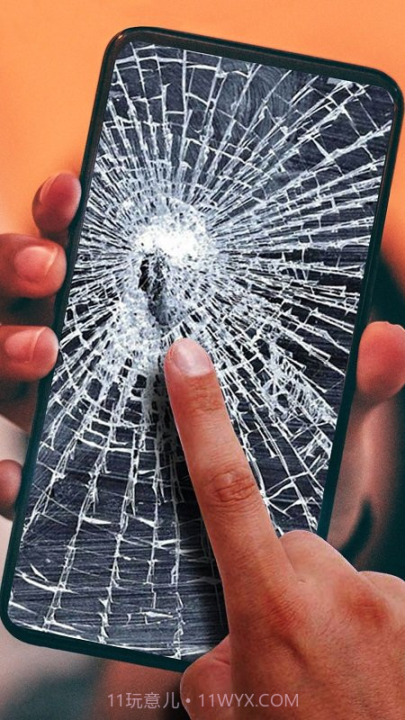 破碎的屏幕模拟截图3