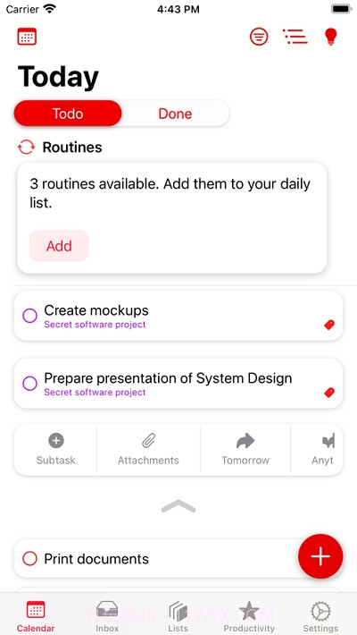 Planny 4待办截图1