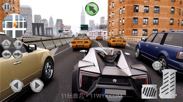 Taxi Driving Simulator 2021截图2