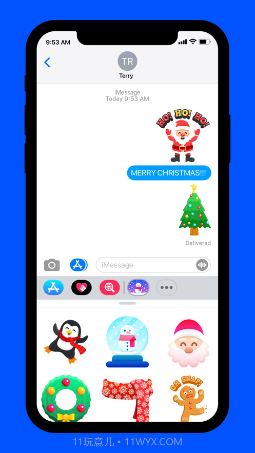 ChristmasCheerStickers截图1 ChristmasCheerStickers截图1