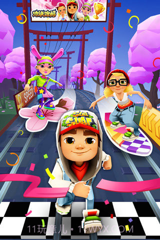 地铁跑酷内置菜单可调速度截图2 地铁跑酷内置菜单可调速度截图2