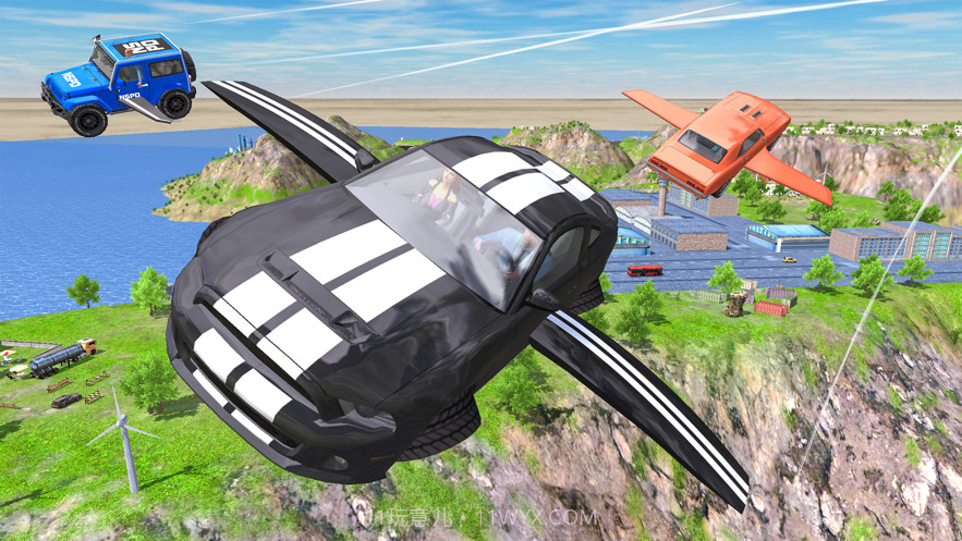 飞行车极端模拟器截图2