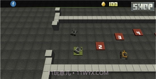 像素坦克大作战截图1