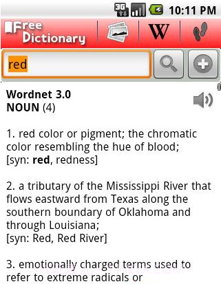 Free Dictionary Org截图1