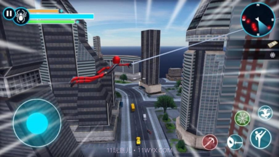 城市英雄火柴人截图3