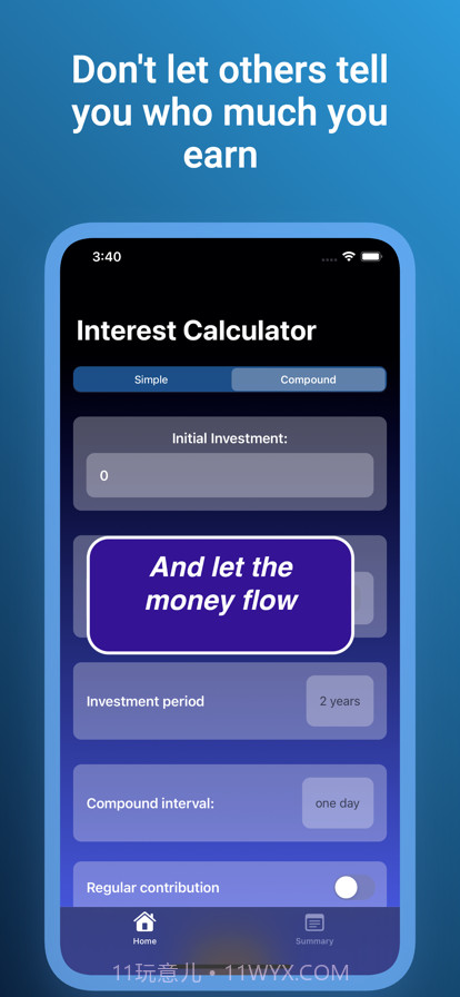 利息计算器%免费截图4 利息计算器%免费截图4