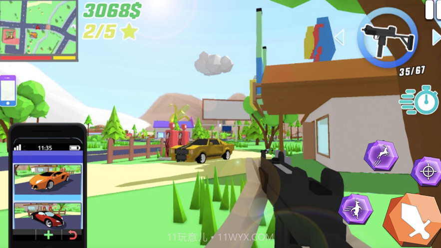 流氓鹿都市战争截图3