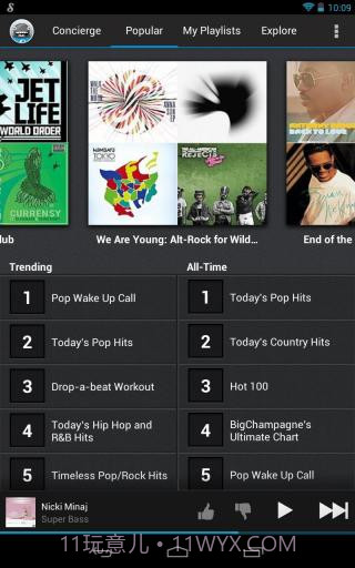 情景听歌 Songza截图5 情景听歌 Songza截图5