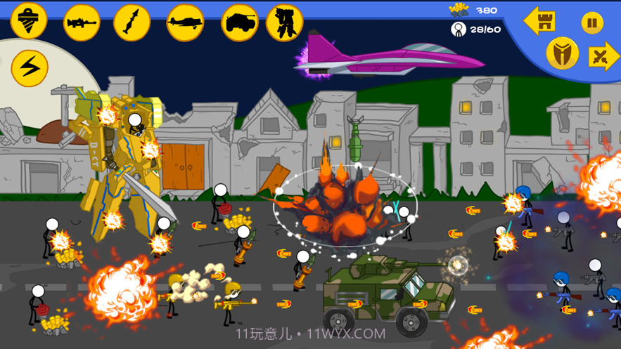 火柴人现代战争模拟器截图3 火柴人现代战争模拟器截图3