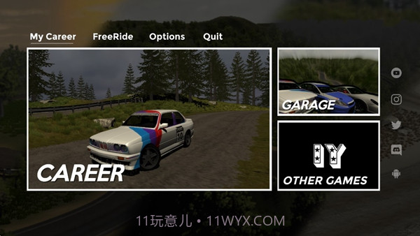 拉力赛大师2内置功能菜单截图2 拉力赛大师2内置功能菜单截图2