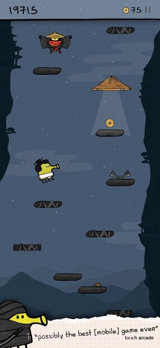 Doodle Jump(涂鸦跳跃)截图3 Doodle Jump(涂鸦跳跃)截图3
