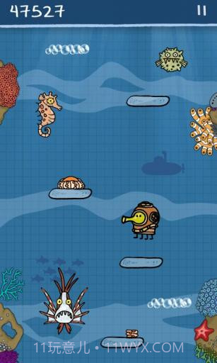 涂鸦跳跃诈尸版 Doodle Jump截图3 涂鸦跳跃诈尸版 Doodle Jump截图3