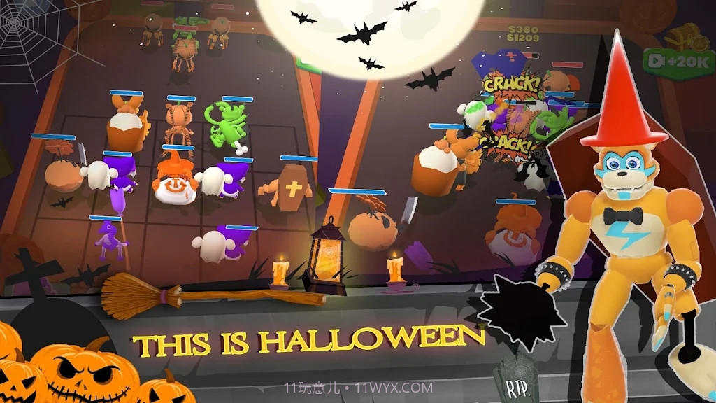 万圣节合并蓝色怪物截图3 万圣节合并蓝色怪物截图3