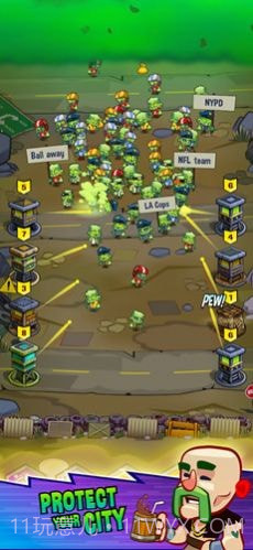 僵尸防御TD截图2