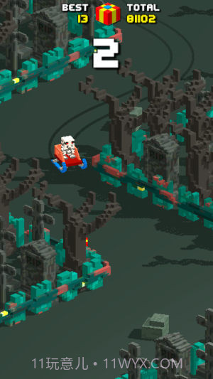 像素滑轮车截图1