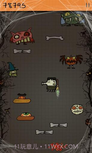 涂鸦跳跃诈尸版 Doodle Jump截图5 涂鸦跳跃诈尸版 Doodle Jump截图5