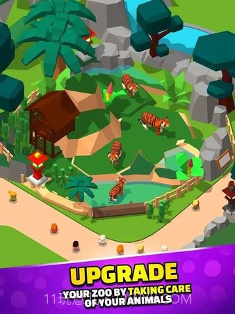 闲置动物园大亨3D截图1 闲置动物园大亨3D截图1