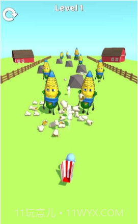 爆米花射击跑截图3