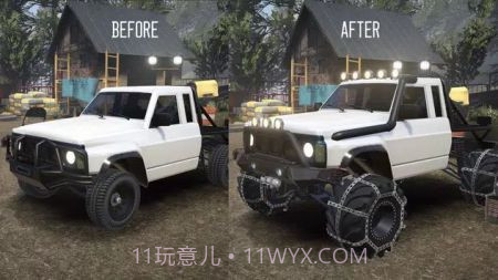 泥泞越野汽车模拟器游戏截图3